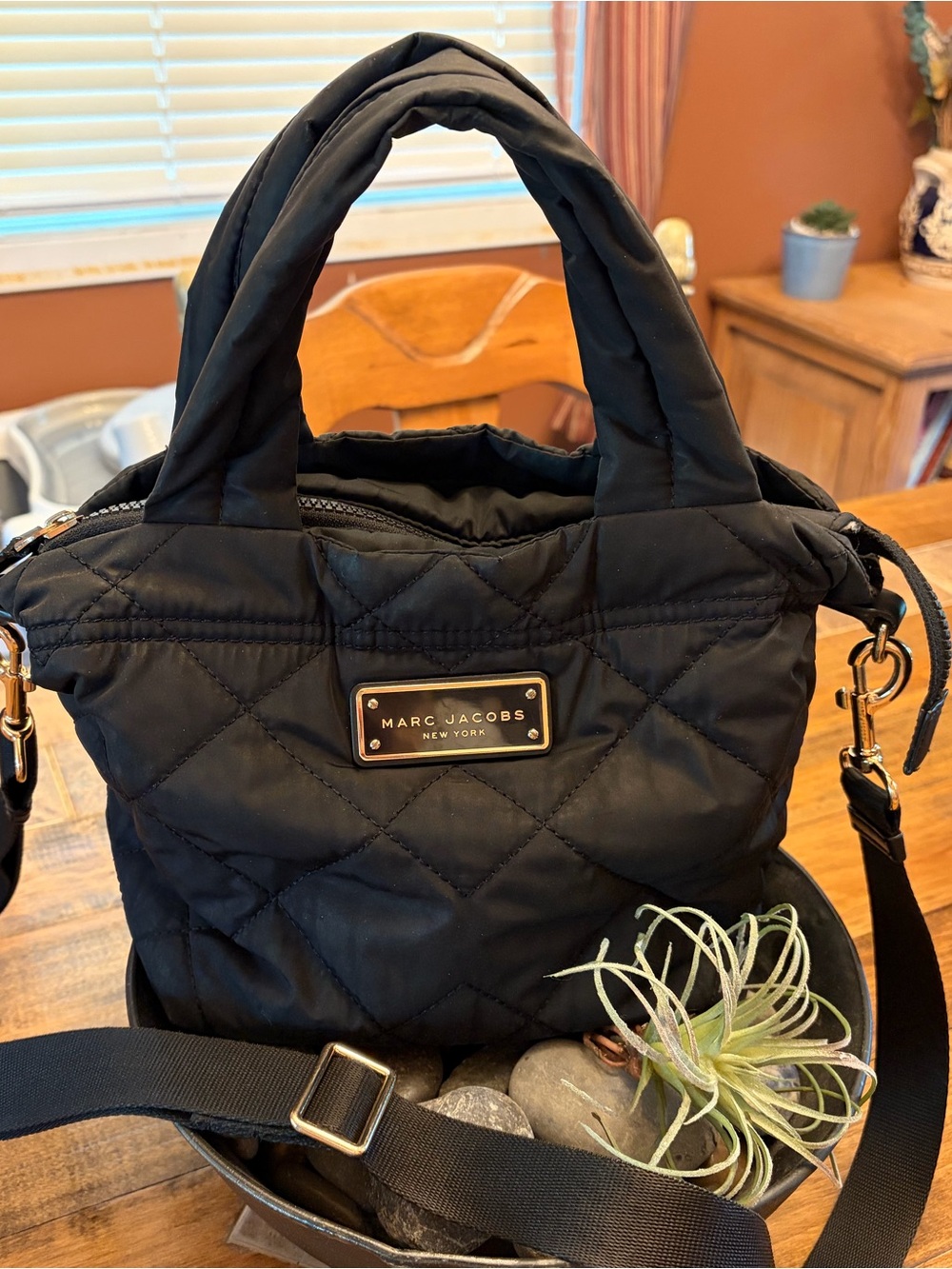 Marc Jacobs Quilted Tote Crossbody Bag
